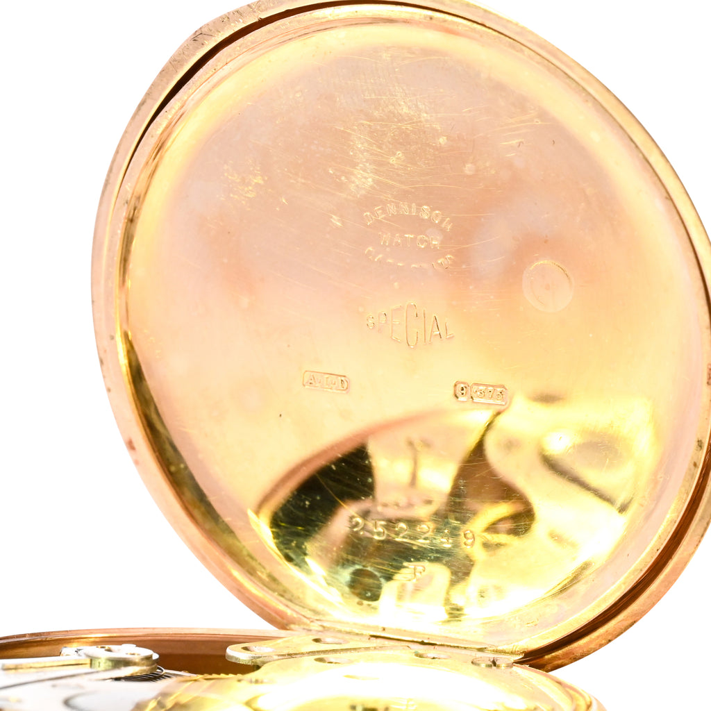 9ct Yellow Gold Birmingham 1922 Pocketwatch (SH24-604)