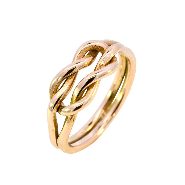 Antique 18ct Gold Lovers Knot Ring