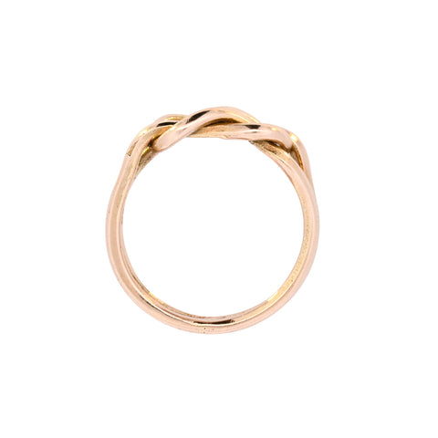 Antique 18ct Gold Lovers Knot Ring (SH24-627)