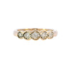 9ct Yellow Gold 0.20ct Diamond 5 Stone Ring (SH24-636)