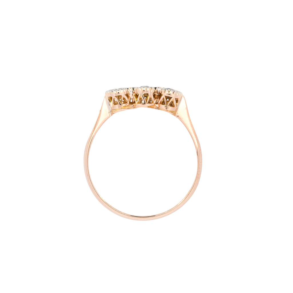 Antique 18ct Gold Diamond 3 Stone Ring (SH24-639)