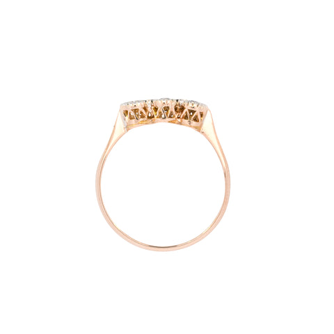 Antique 18ct Gold Diamond 3 Stone Ring (SH24-639)