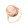 9ct Yellow Gold Cameo Ring (SH24-643)
