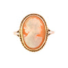 9ct Yellow Gold Cameo Ring (SH24-643)