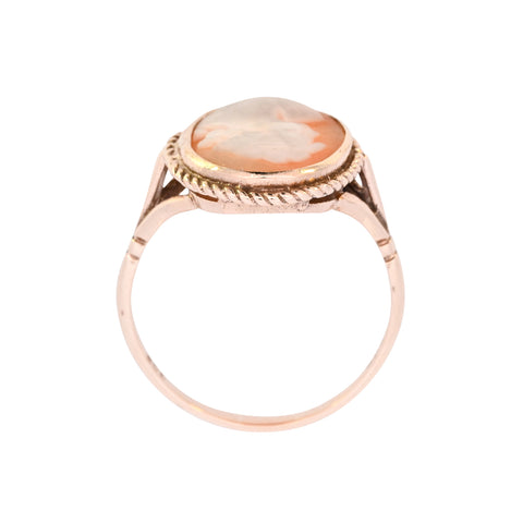 9ct Yellow Gold Cameo Ring (SH24-643)