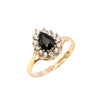 9ct Yellow Gold Sapphire & Cubic Zirconia Ring (SH24-649)