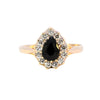 9ct Yellow Gold Sapphire & Cubic Zirconia Ring (SH24-649)