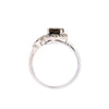 9ct Yellow Gold Smokey Quartz & Diamond Ring (SH24-697)