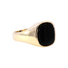 9ct Yellow Gold Onyx Signet