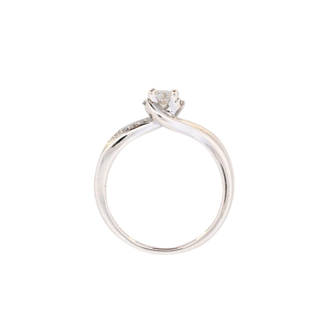 9ct White Gold 0.25ct Diamond Solitaire Ring (SH24-700)