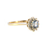 9ct Yellow Gold Sapphire & Diamond Ring