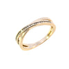 9ct Yellow Gold 0.12ct Diamond Half Eternity (SH24-730)