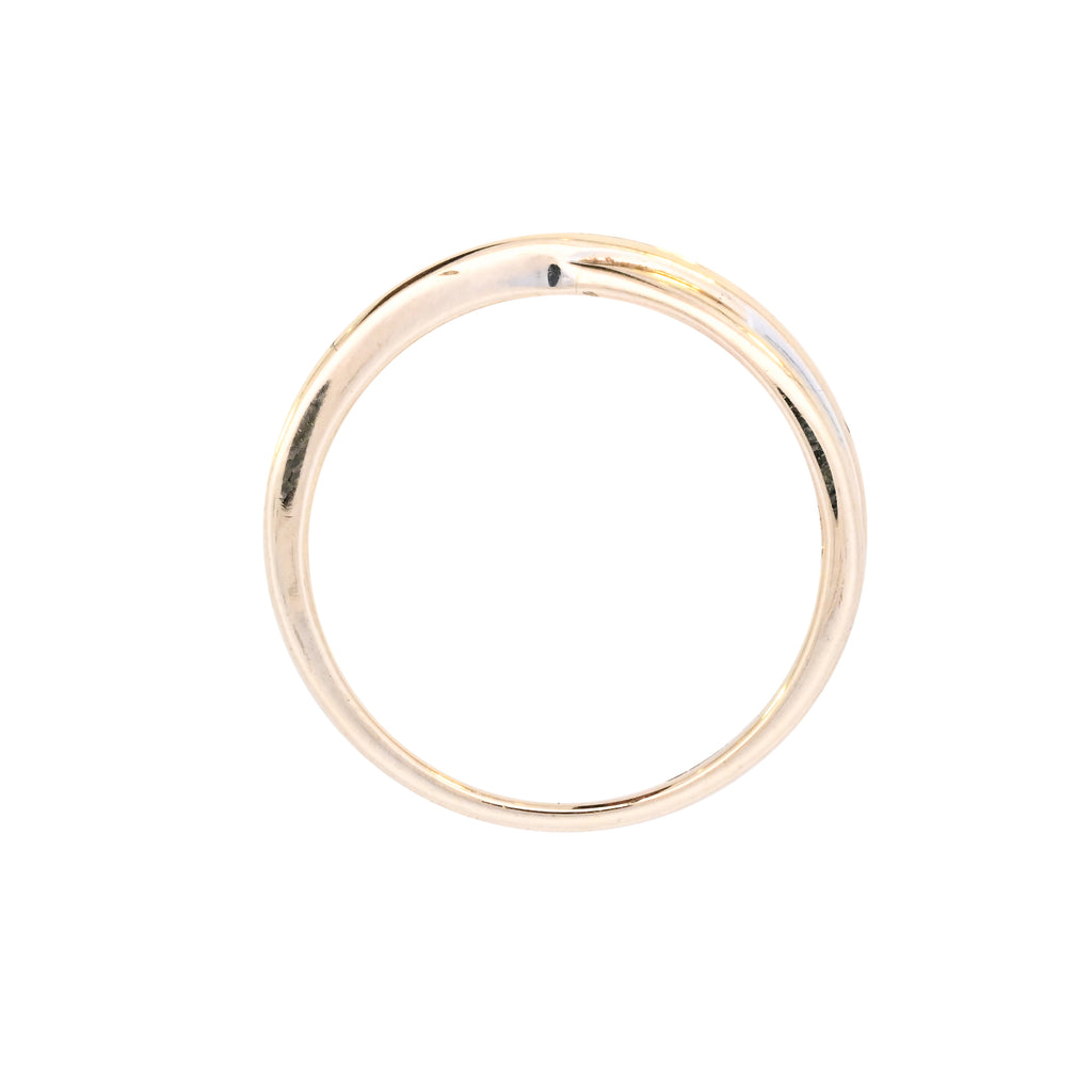 9ct Yellow Gold 0.12ct Diamond Half Eternity (SH24-730)