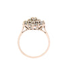 9ct Yellow Gold Cubic Zirconia Cluster Ring