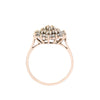 9ct Yellow Gold Cubic Zirconia Cluster Ring (SH24-731)