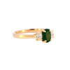 18ct Yellow Gold Emerald & Diamond Ring (SD24-043)