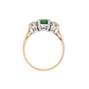 18ct Yellow Gold Emerald & Diamond Ring (SH24-804)