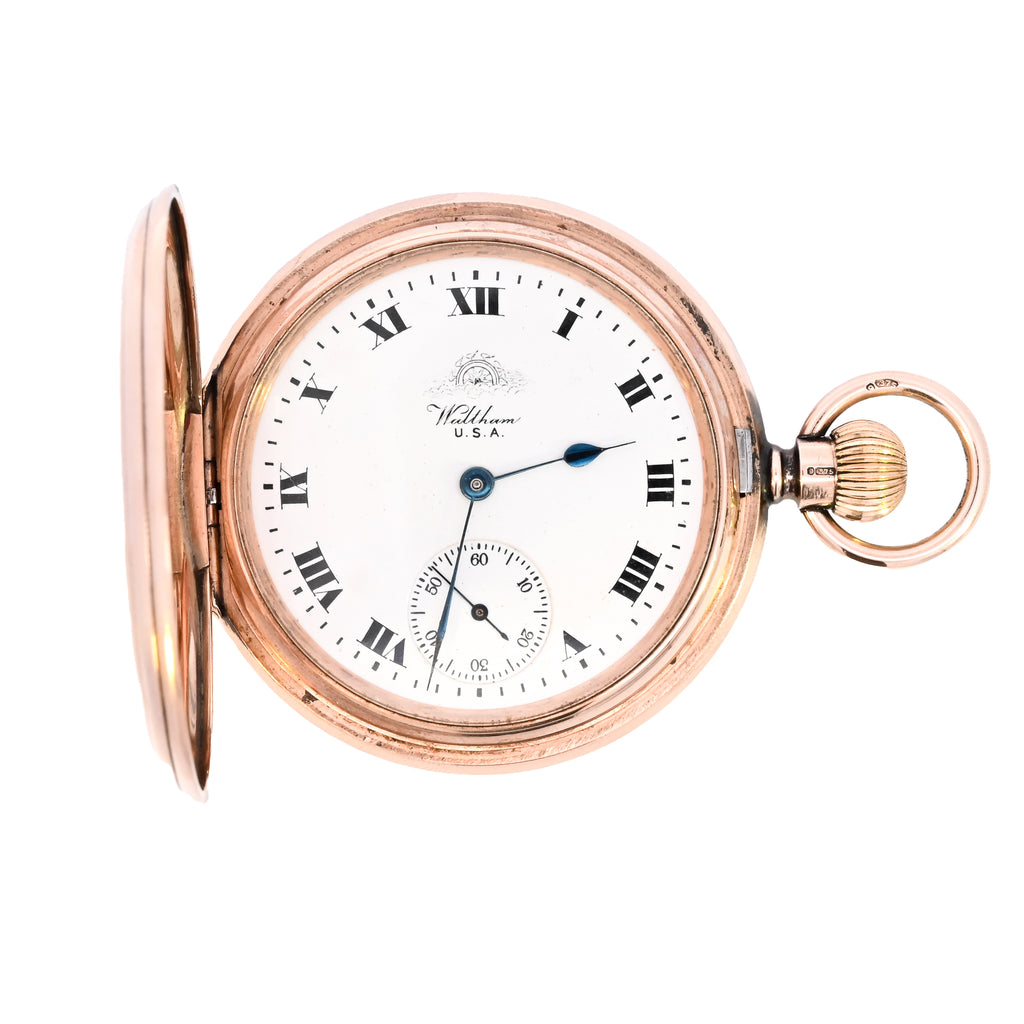 9ct Yellow Gold Chester 1920 Full Hunter Pocketwatch (SH24-011)