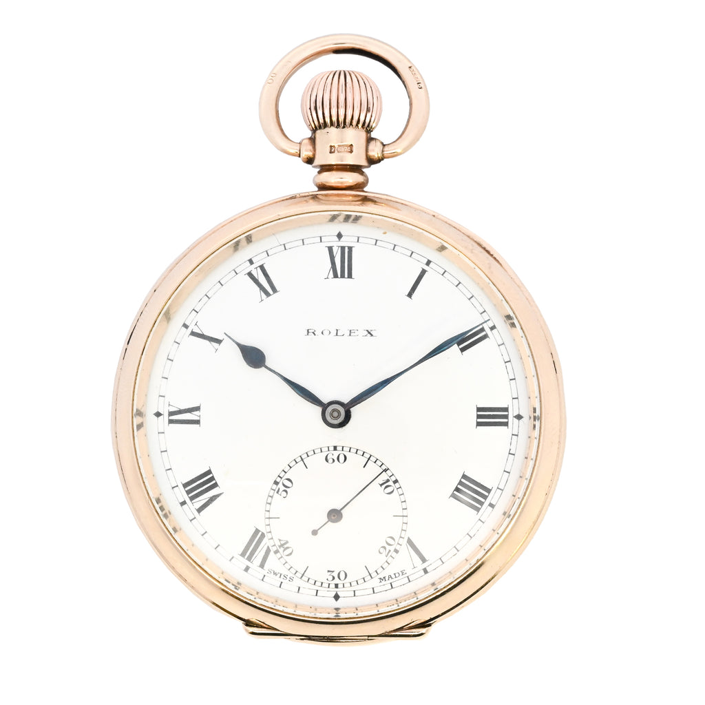 9ct Yellow Gold Birmingham 1933 Rolex Pocketwatch (SH24-035)