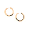 18ct Yellow Gold Diamond Set Huggies