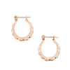 9ct Yellow Gold 15mm Bamboo Hoops (SH24-092)