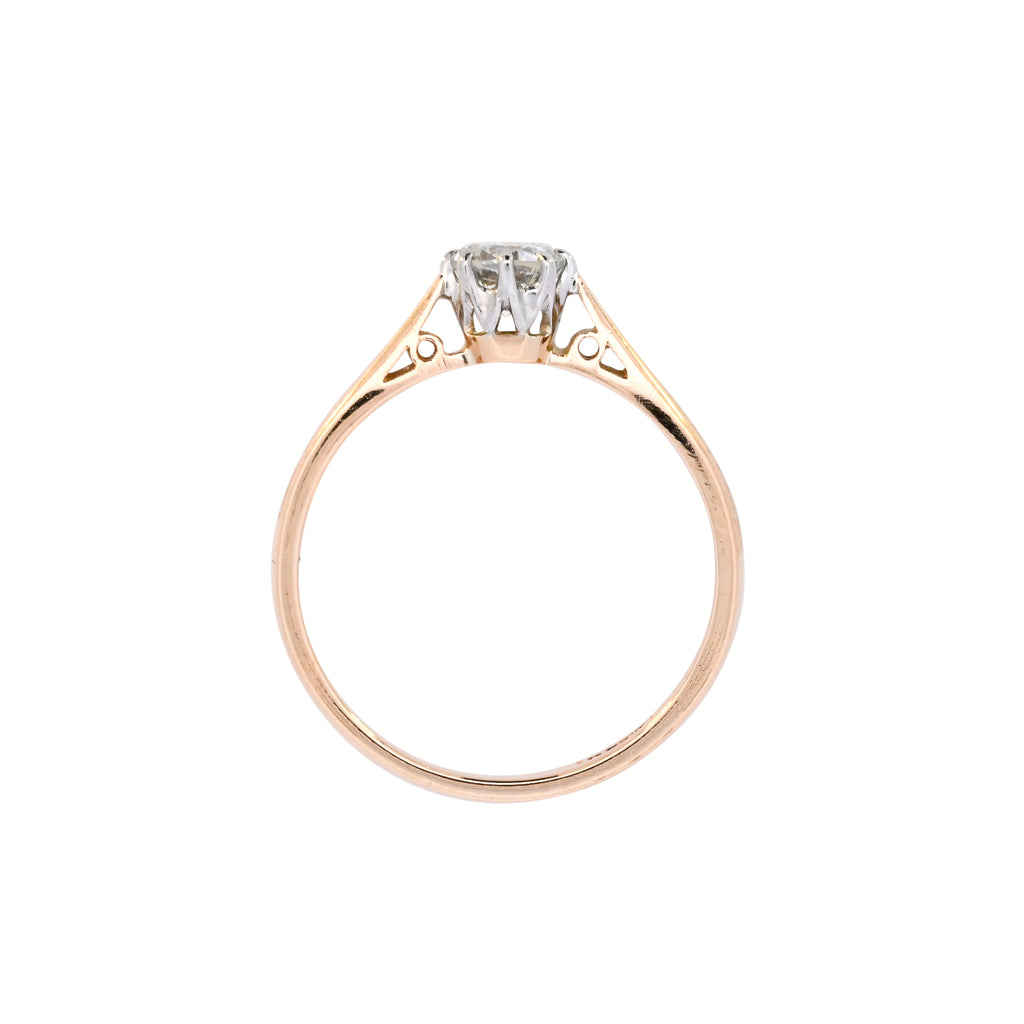 18ct Yellow Gold 0.40ct Diamond Solitaire Ring