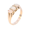 9ct Yellow Gold Opal & Diamond Ring