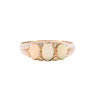 9ct Yellow Gold Opal & Diamond Ring (SH24-219)