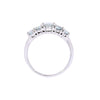 9ct White Gold Aquamarine & Diamond Ring (SH24-224)