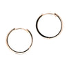 9ct Yellow Gold Cubic Zirconia Hoops (SH24-250)
