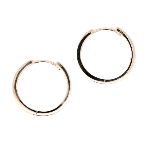 9ct Yellow Gold Cubic Zirconia Hoops (SH24-250)