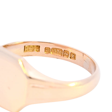 9ct Yellow Gold Birmingham 1947 Signet (SH24-253)