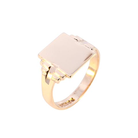 9ct Yellow Gold Birmingham 1968 Signet (SH24-254)
