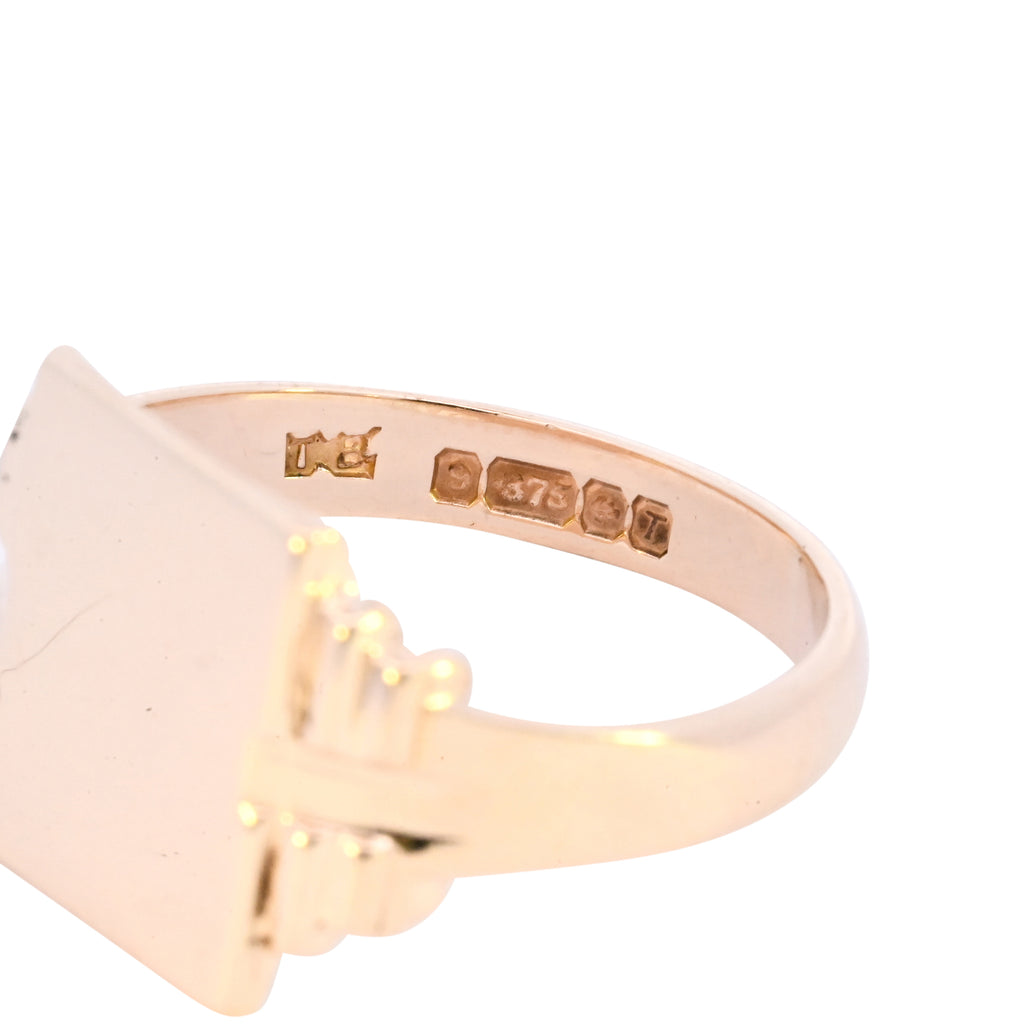 9ct Yellow Gold Birmingham 1968 Signet (SH24-254)