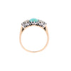 Antique 18ct Gold Turquoise & Diamond Ring (SH24-279)