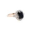 9ct Yellow Gold Sapphire & Diamond Ring (SH24-281)