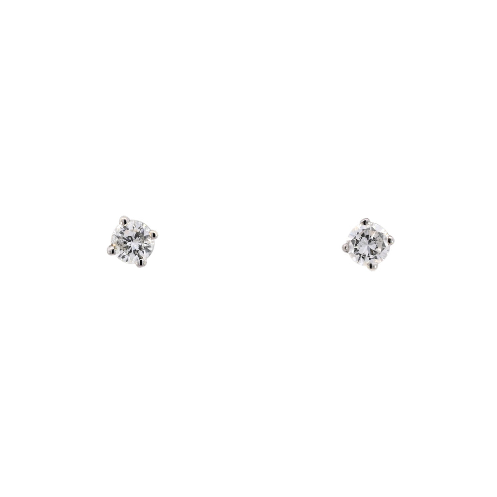 9ct White Gold 0.25ct Diamond Studs (SH24-298)
