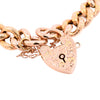 Antique 9ct Gold Curb Bracelet (SH24-307)