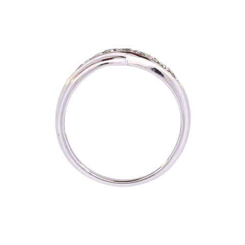9ct White Gold 0.25ct Diamond Half Eternity (SH24-313)
