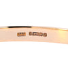 Antique 9ct Yellow Gold Round Solid Bangle (SH24-310)