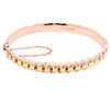 Antique 9ct Gold Oval Hinged Bangle (SH24-324)
