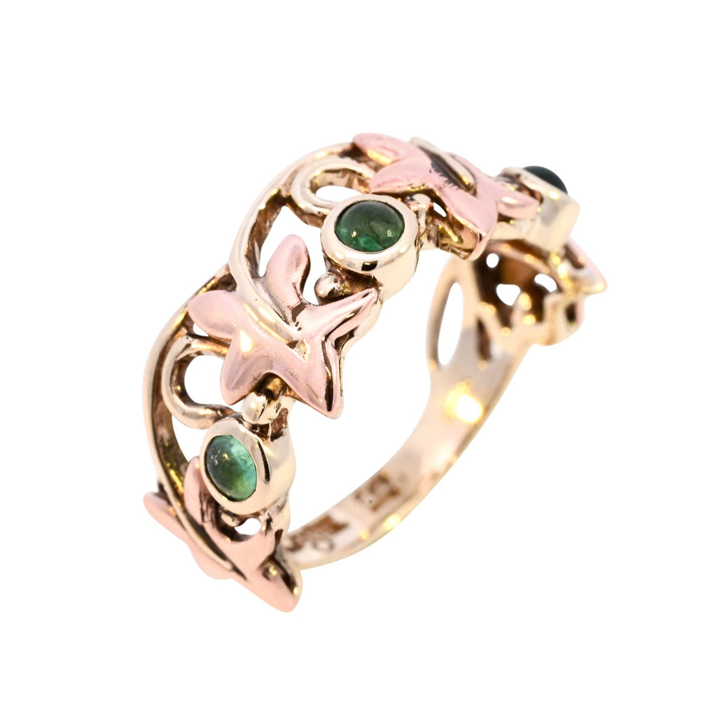 9ct Yellow Gold Clogau Emerald Ring – Wray Co