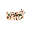 9ct Yellow Gold Clogau Emerald Ring (SH24-328)
