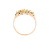 9ct Yellow Gold Turquoise & Pearl Ring (SH24-124)
