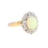 18ct Yellow Gold Opal & Diamond Ring (SH24-103)