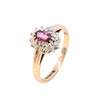 9ct Yellow Gold Ruby & Diamond Ring (SH24-334)
