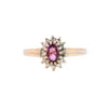 9ct Yellow Gold Ruby & Diamond Ring