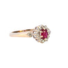 9ct Yellow Gold Ruby & Diamond Ring (SH24-336)