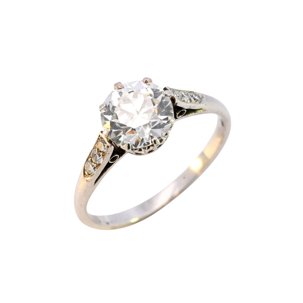 Platinum 1.52ct Diamond Solitaire Ring (AP24-001)