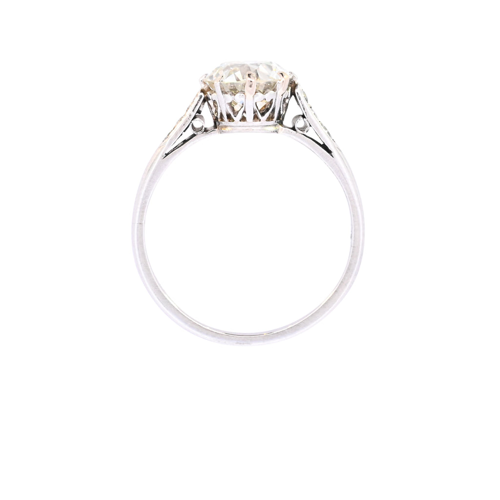 Platinum 1.52ct Diamond Solitaire Ring